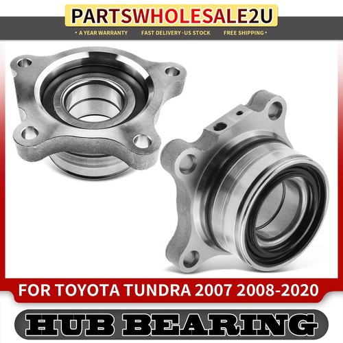 2x Rear Left & Right Side Wheel Bearing Hub Assembly for Toyota Tundra