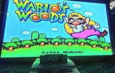 Vintage 1994 Wario's Woods SNES Super Nintendo Video Game Cartridge