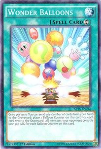 Wonder Balloons - SP15-EN042 - Common - 1st Edition x3 - Near Mint
