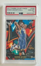 2017-18 Panini Court Kings Donovan Mitchell Level 3 III Rookie PSA 10 SP Rare