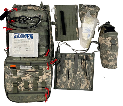 TSSI TACOPS M-9 Assault Medical Backpack ACU/UCP with