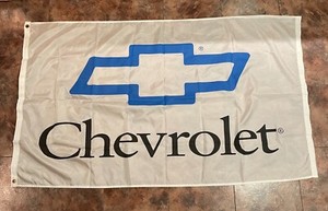 Chevrolet flag 3x5 Heavy Nylon Chevy Racing Banner
