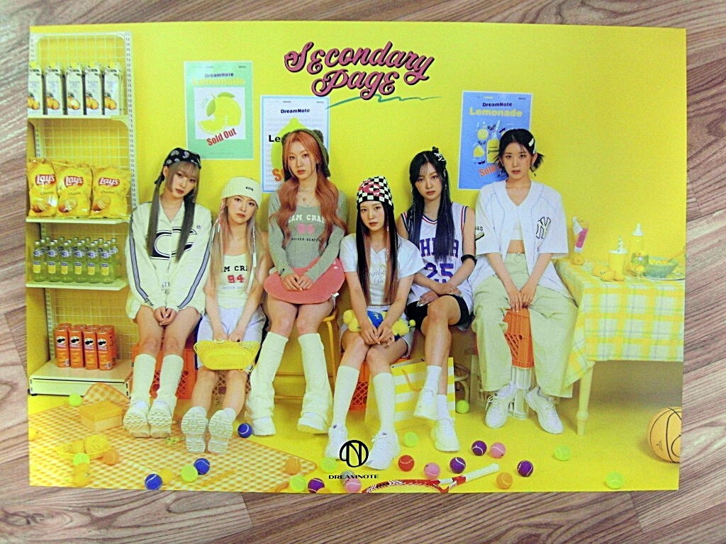 DreamNote - Secondary Page (TYPE A) [ORIGINAL POSTER] *NEW* K-POP