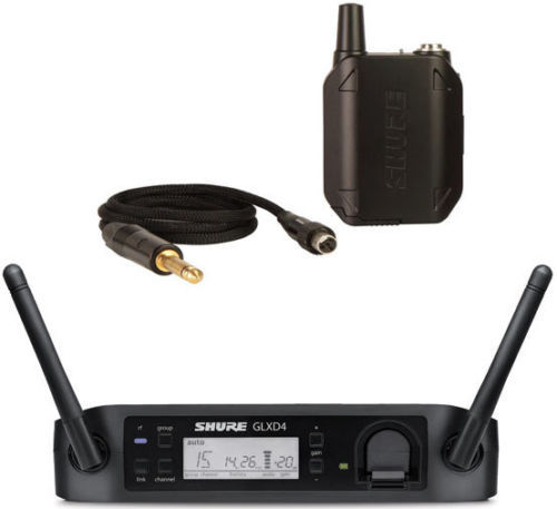 Shure GLXD Instrument Bodypack Digital Wireless System for Guitar oder Bass Shure GLXD Instrument Bodypack Digital Wireless System for Guitar oder Bass