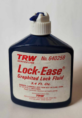 TRW Lock Ease Graphited Lock Fluid 3.4 Fl. Oz.