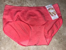 Nwt JOCKEY Comfies Matte SMOOTH  SHINE HIPSTER Panty Heathered Pink Sm/5 2187