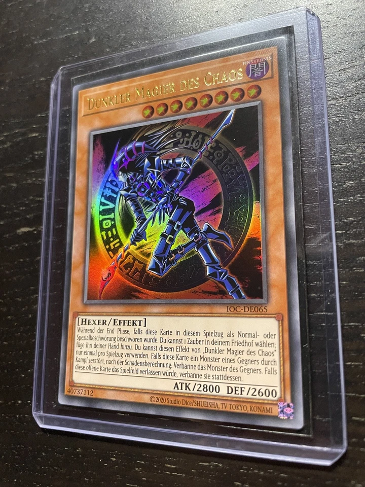 Yu-Gi-Oh! Dunkler Magier des Chaos IOC 25TH Anniversary Ultra Rare Near Mint - Bild 3 von 4