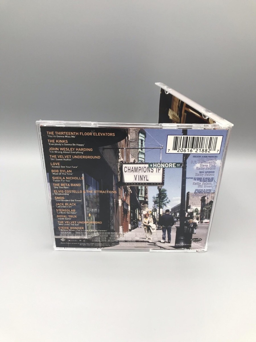 High Fidelity Original Soundtrack (CD, 2000) John Cusack