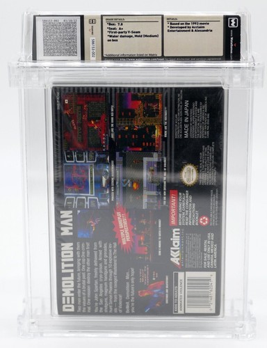Demolition Man | Super Nintendo SNES | eingeschweißt SEALED kein VGA Wata 7.0 A+ - Bild 3 von 3