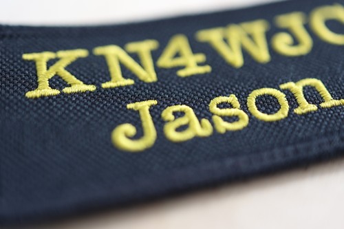 Ham Radio Amatorski znak wywoławczy i łatka z imieniem 100x50 mm odznaka radia cb - Zdjęcie 7 z 13