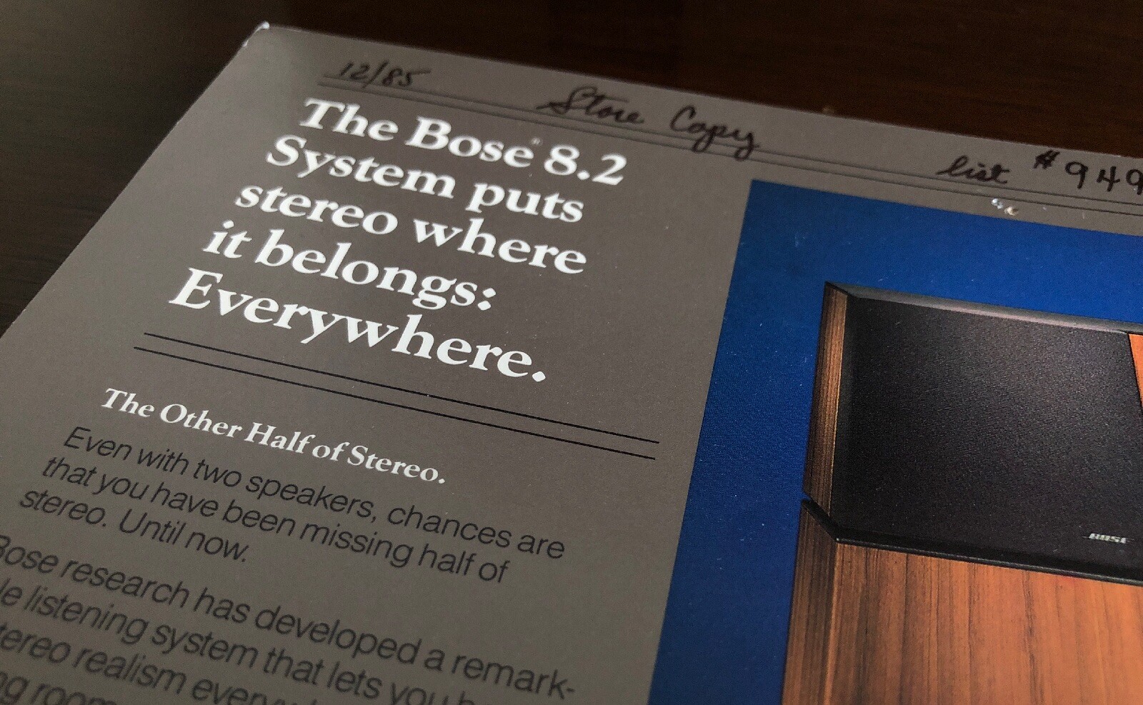 Bose 8.2 vintage audio equipment - eBay listing photo 3