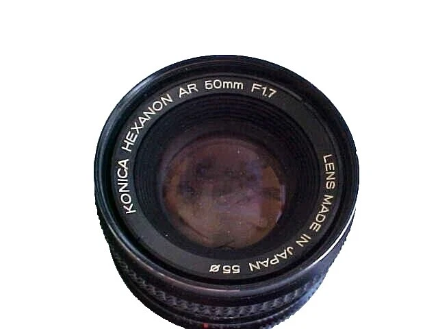 Объектив фотоаппарата Konica Minolta f/1.8 50 мм фокус
