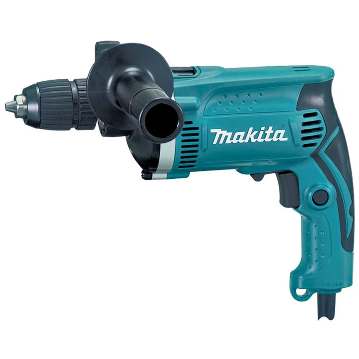 Makita HAMMER DRILL 710W 13mm Keyless Chuck HP1631K Lock On Button