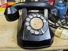 AUTOMATIC ELECTRIC MONOPHONE AE40 DIAL BAKELITE DESK ROTARY ANTIQUE