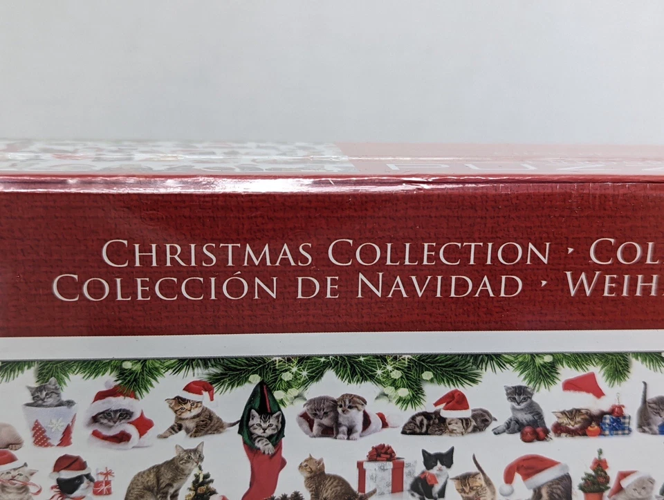 NEW Eurographics Jigsaw Puzzle 1000 Pieces “Holiday Cats” Christmas Kitties - Image 4 of 4