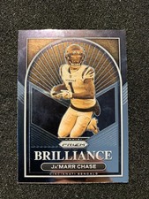 Ja'Marr Chase B-9 Bengals Brilliance Insert 2022 Panini Prizm Football 