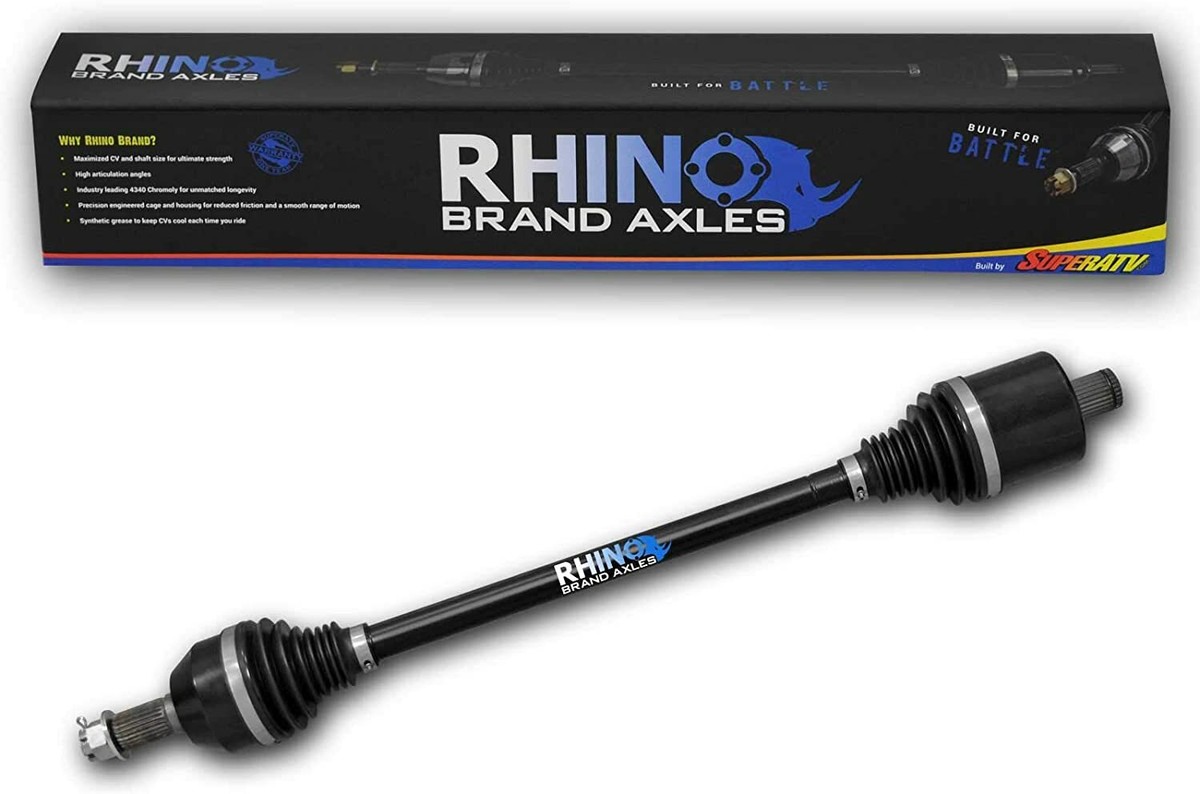SuperATV Rhino Brand Rear Axle for Polaris RZR XP 1-44-F-0