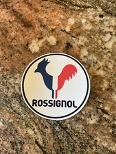 Rossignol round sticker - Ski Snowboard Mountain sports gear