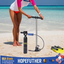 0.5L Mini Scuba Oxygen Diving Equipment Air Tanks High-pressure Pump Underwater