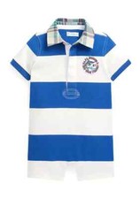 Ralph Lauren Childrenswear Baby Boys Cotton Jersey Rugby Shortall L138605 Sz 3M