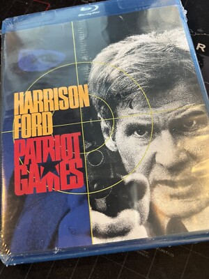 Patriot Games (Blu-ray Disc, 2008) NEW Harrison Ford Free Shipping (BX5)