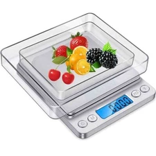 3000g Digital Scale 0.1g Jewelry Gram Silver Gold Coin Pocket Size Grain Weighin