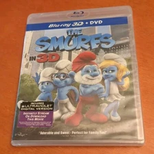 The Smurfs 3D Blu-ray Neil Patrick Harris  Jayma Mays  Sofia Vergara