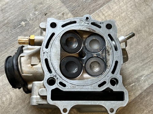 Zyinderkopf Suzuki RMZ RM-Z 450 28H1 Cylinder Head Ventile - Picture 11 of 15