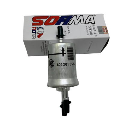 Fuel Filter For Audi A3 TT TTS Quattro VW Beetle Eos Golf R GTI Jetta 6Q0201051A