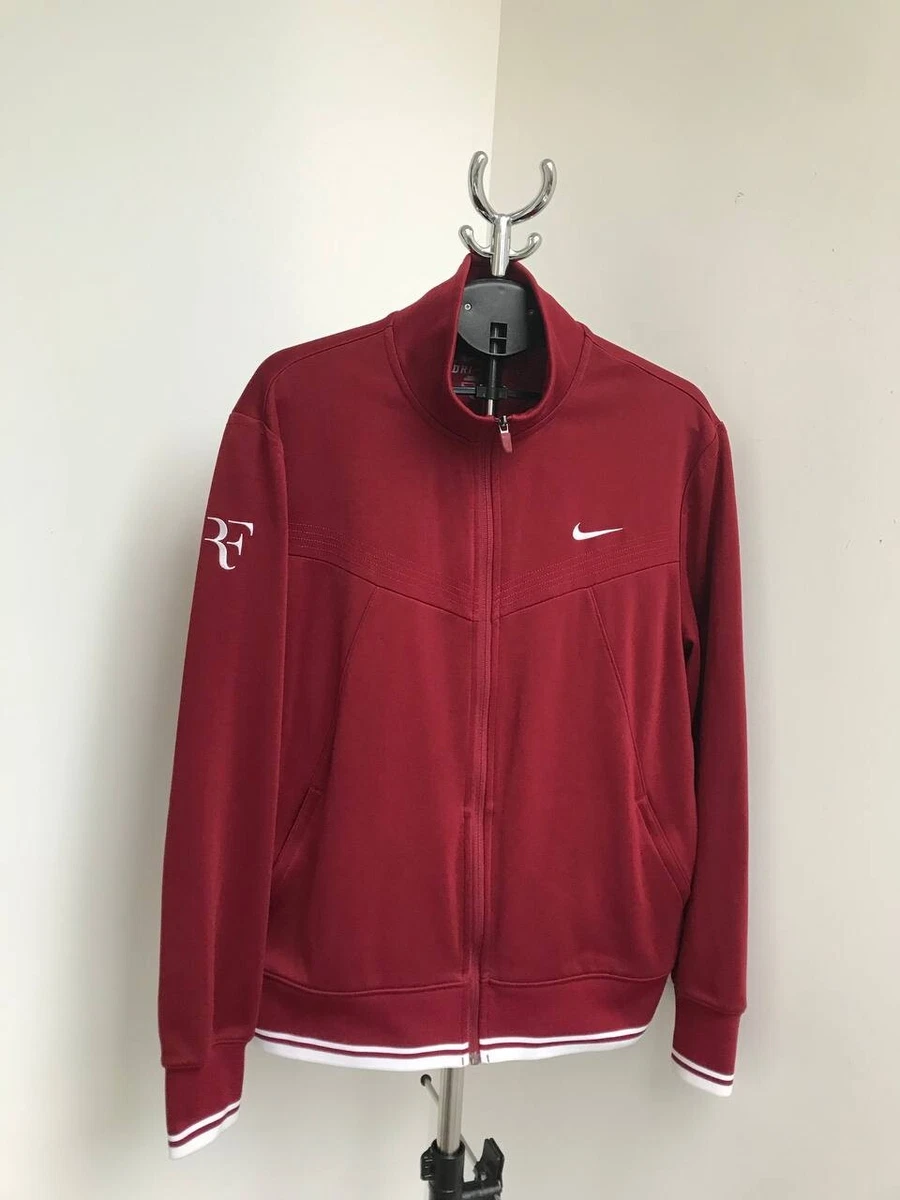 RF ROGER FEDERER 2011 FINAL FRENCH OPEN TENNIS JACKET N98 NIKE