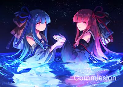 Anime Kotonoha Akane Kotonoha Aoi Voiceroid Twins  Gaming Mat Desk 31468