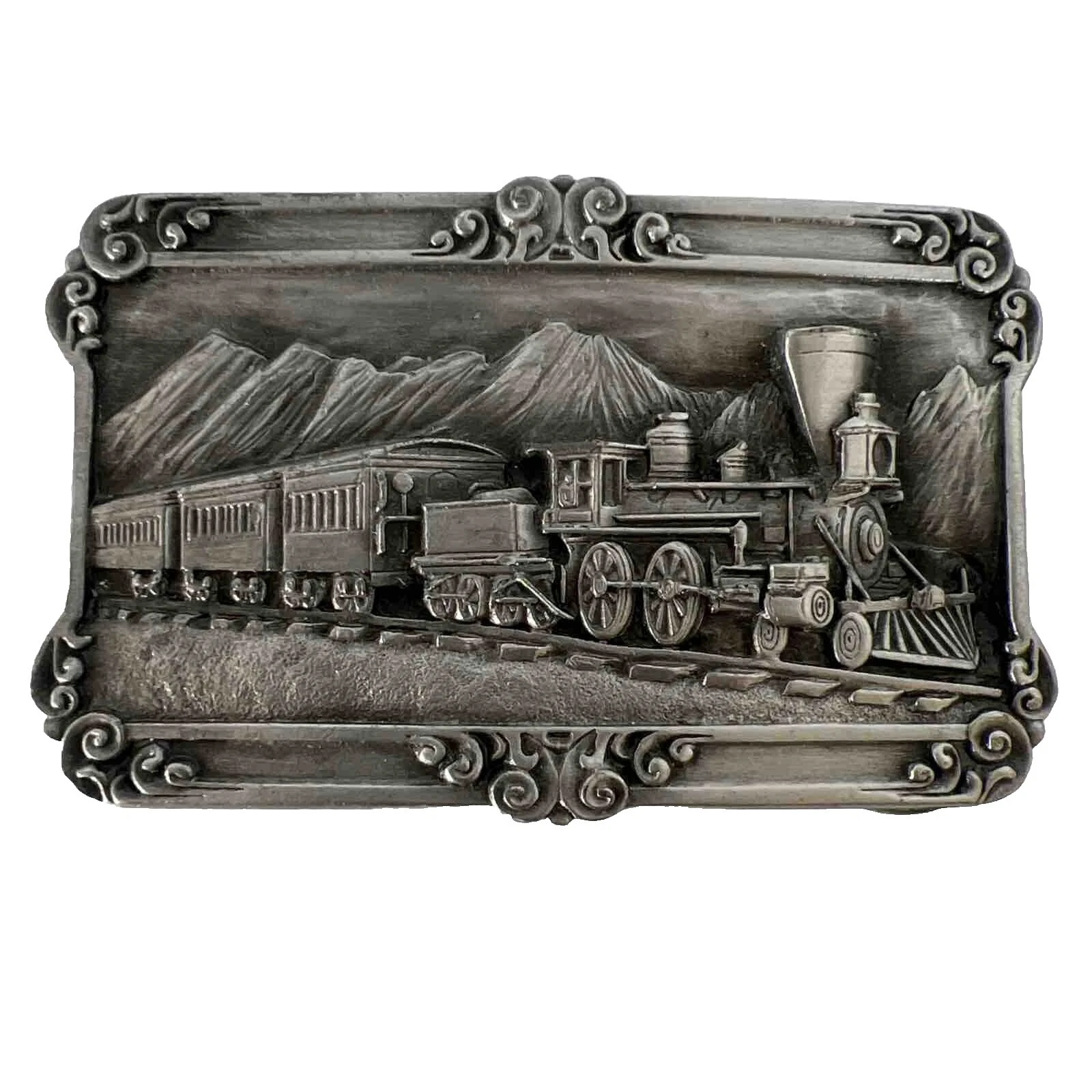 Art Deco Pewter Original Vintage Belt Buckles