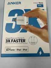 Anker-Powerport PD Nano 20W High USB-C Wall Charger for all Apple,Samsung