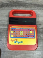 Speak & Spell Electronic Learning Game 09624 Tested Vintage 80's Retro