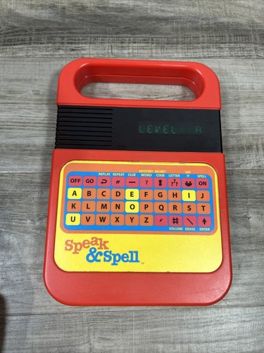 Speak & Spell Electronic Learning Game 09624 Tested Vintage 80's Retro - 第 1/4 張圖片