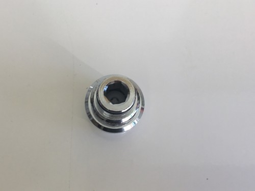 Hansa Anschlussmuffe Chrom, Anschlussnippel, G1/2 x M24x1, Kopfbrause, 59913137 - Bild 3 von 4