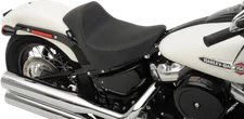 Drag Specialties Black EZ Mount Solo Seat for 18-20 Harley Softail FXBB FLHC