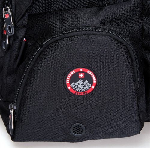 Swiss Waterproof 17'' Laptop Backpack School Backpack Travel Shoulder Bag SW9801 - Picture 7 of 11