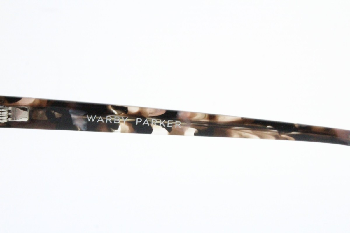Warby Parker Leta 172 Black Currant Tortoise Cat Eye 52  display picture 2