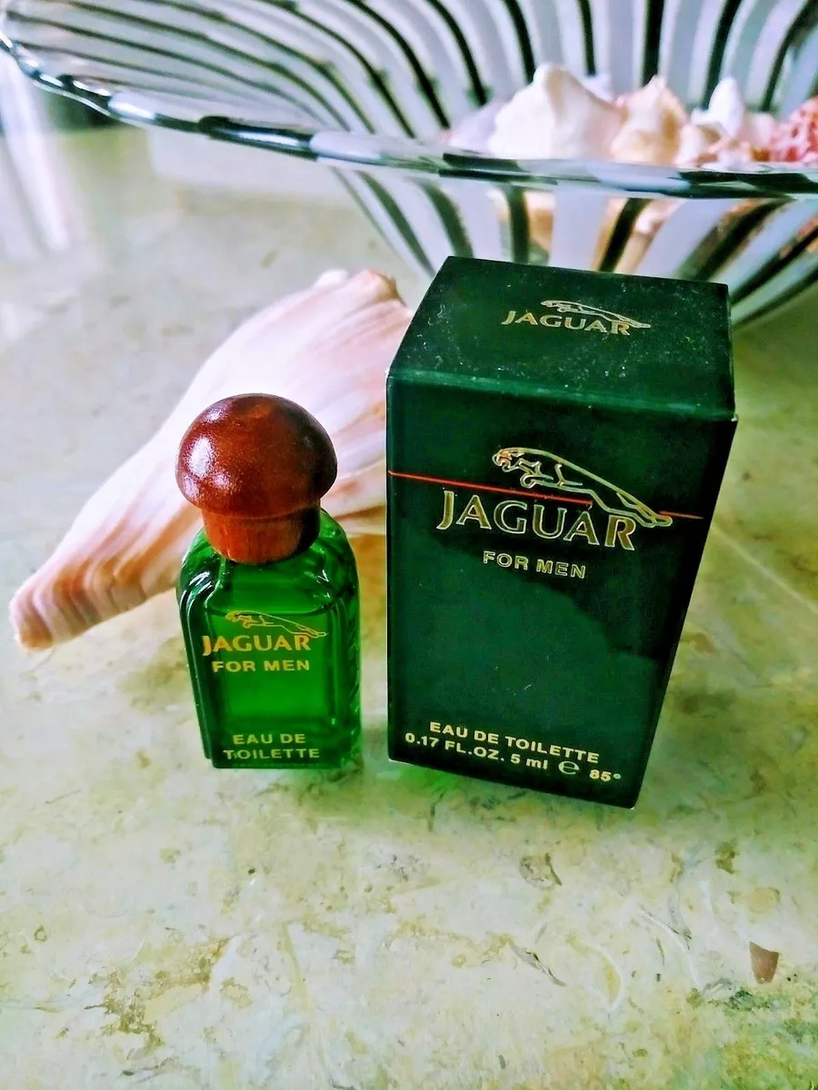 Jaguar For Men made in France EDT 5 ML 1990's collectible miniature