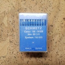 Schmetz Needle Box of 100 Needles Canu 08:30 EB NM:80 2/0 System: 750 SES