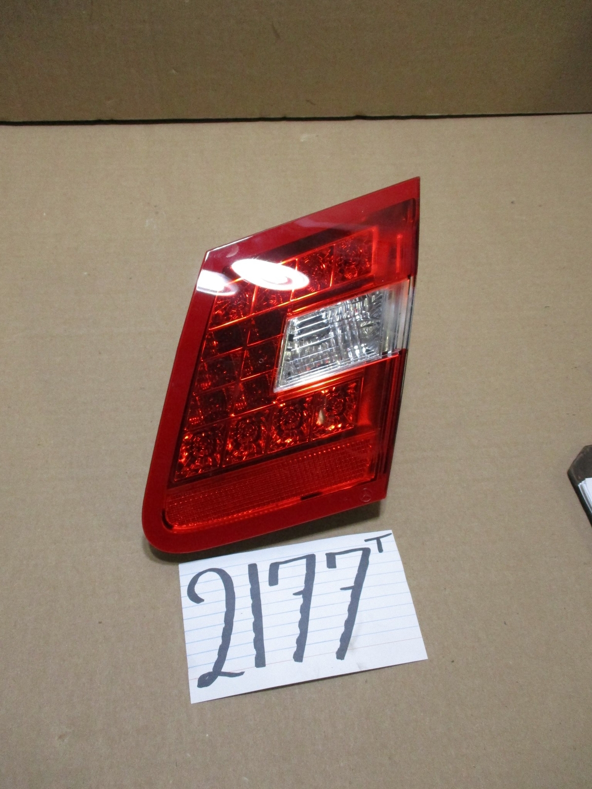 10 11 12 13 Mercedes E350 PASSENGER Side Used Inner Tail Light #2177-T