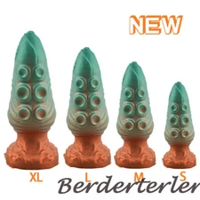 New Large Silicone Anal Plug Butt Plug Dildos Anal Dilator Penetration Sex Toys