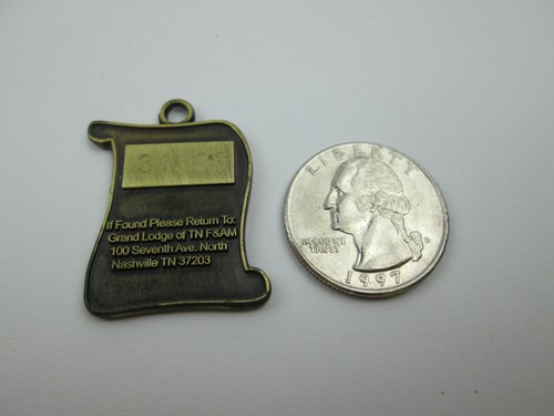 2013 Freimaurer Masonic Freemason Tennessee F&AM Bicentennial Anhänger - Bild 6 von 6