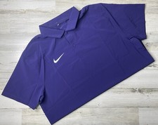 Nike Coach's Polo Shirt Dri-Fit Purple DV6749-566 Men’s Size: XL NWT!