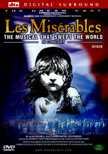 [DVD] Les Miserables: The Dream Cast In Concert (1995) 10th Anniversary  - Afbeelding 1 van 1