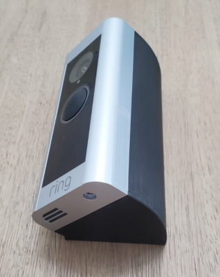 Ring Video Doorbell Pro 1/2 Blende, Wandplatte, Halterung, Edelstahl - View #8