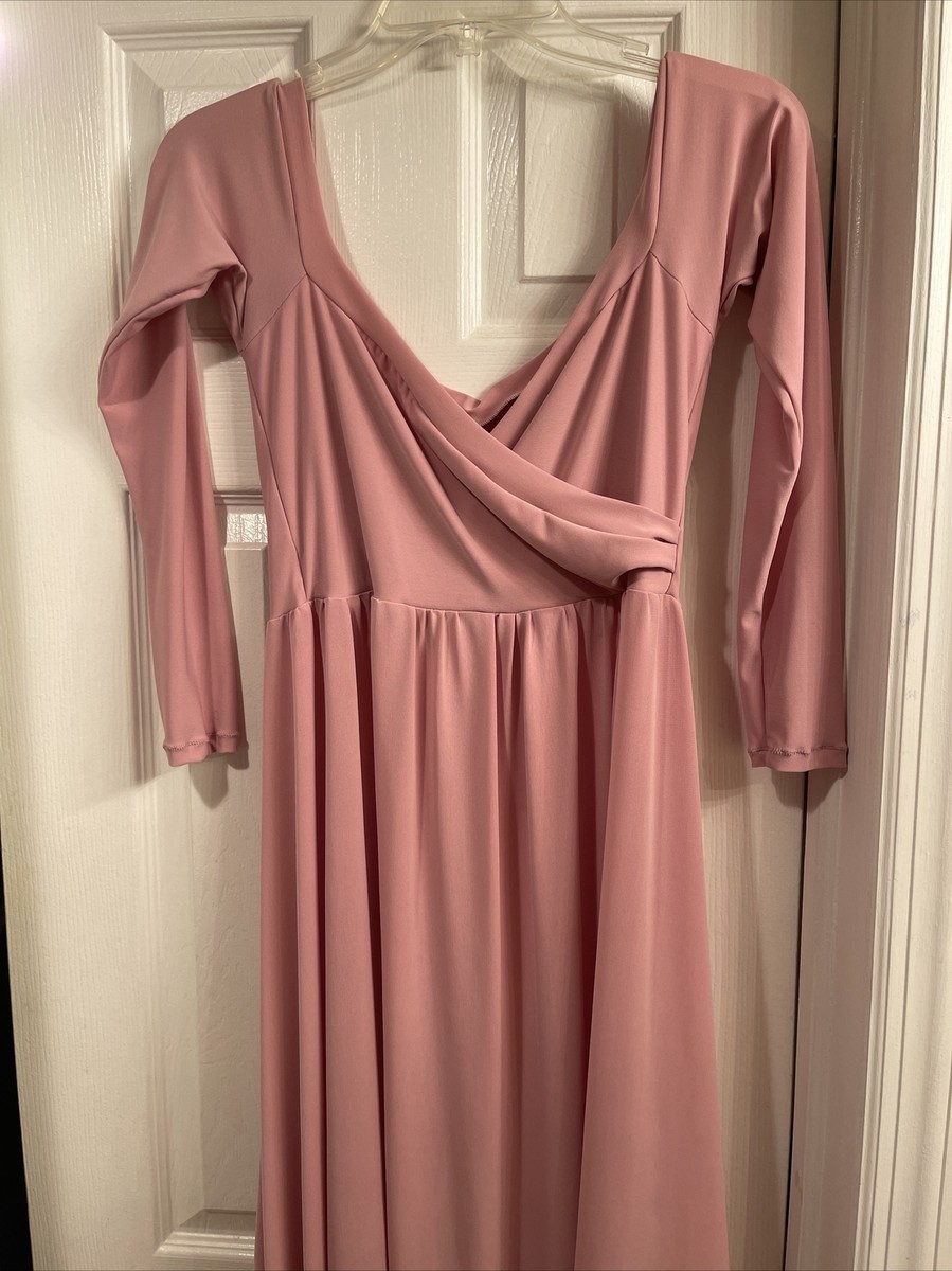 Silk Fairies Maternity Shoot Dress Size SM Blush Color | eBay Silk Fairies Maternity Shoot Dress Size SM Blush Color | eBay