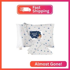 KeaBabies Toddler Pillowcase 13"x18" - Organic Cotton Toddler Pillowcase for Kid