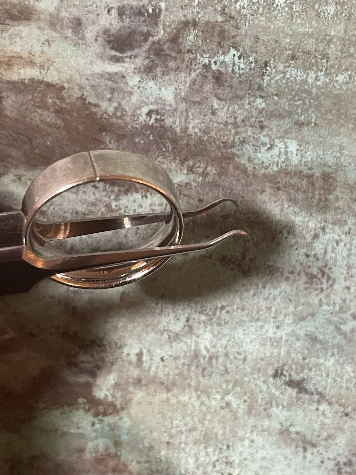 925 Sterling Silver Basic Band Size 8 - image 10